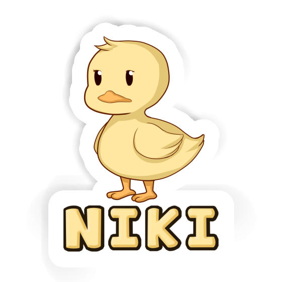 Duck Sticker Niki Gift package Image