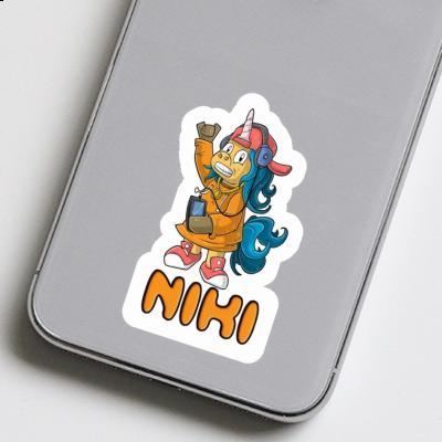 Hip-Hop Unicorn Sticker Niki Image