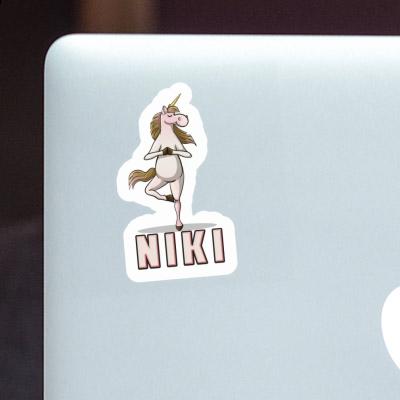 Licorne Autocollant Niki Laptop Image