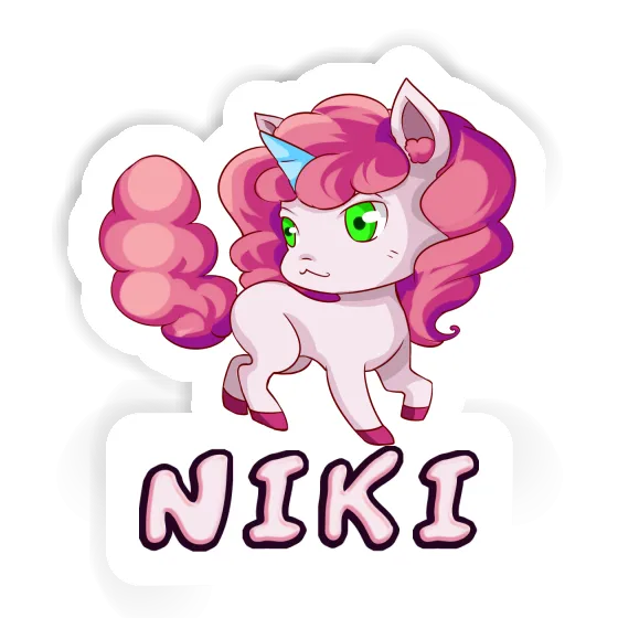 Niki Aufkleber Einhorn Gift package Image