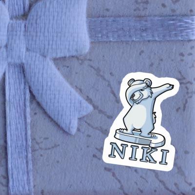 Niki Aufkleber Eisbär Image