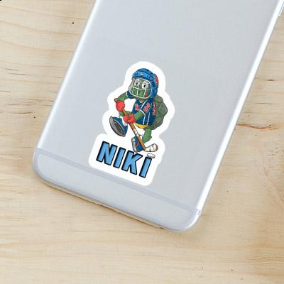 Sticker Hockey Player Niki Image