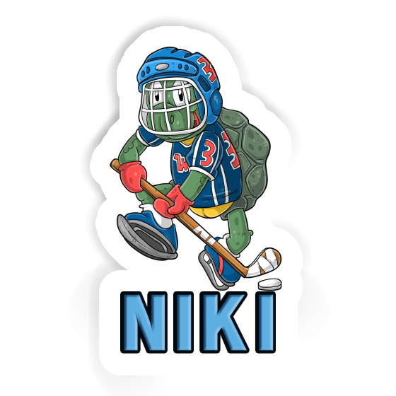 Sticker Hockey Player Niki Gift package Image