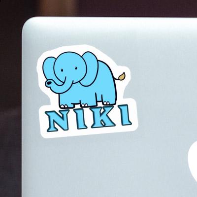 Niki Sticker Elephant Image