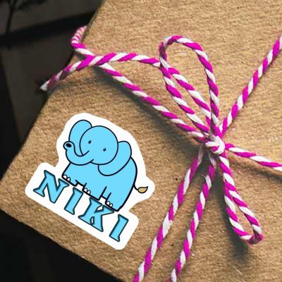 Niki Sticker Elephant Gift package Image