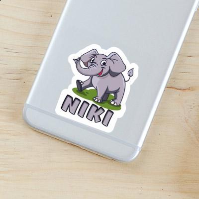 Sticker Elephant Niki Notebook Image