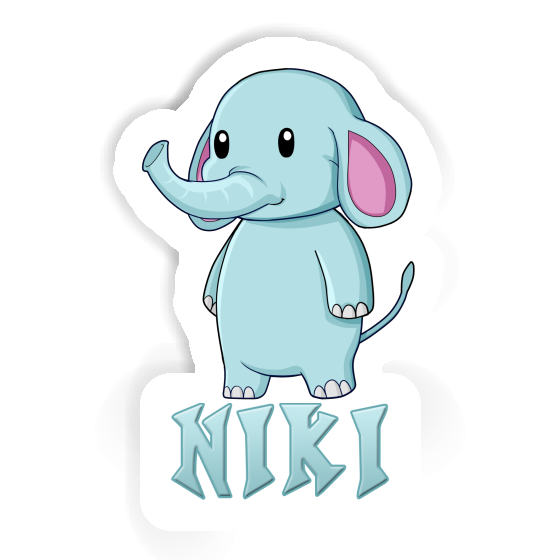 Niki Sticker Elephant Image