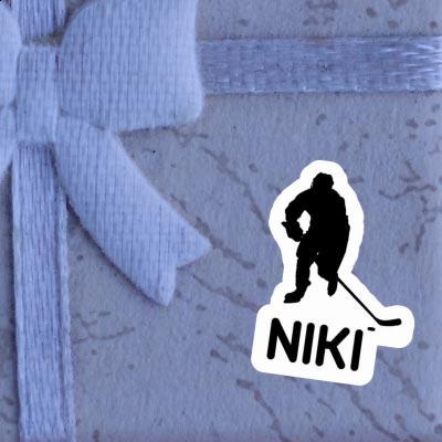 Sticker Hockey Player Niki Gift package Image