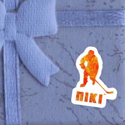 Sticker Niki Hockey Player Gift package Image