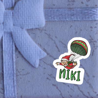 Sticker Niki Skydiver Notebook Image