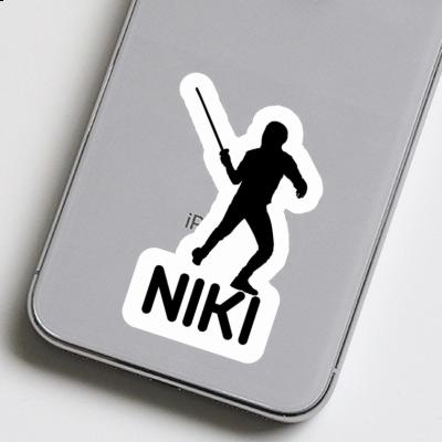 Autocollant Escrimeur Niki Image