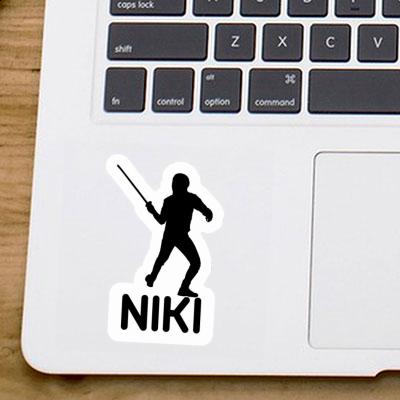 Sticker Niki Fencer Gift package Image