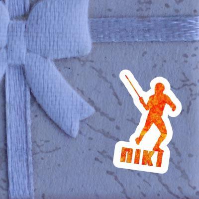 Sticker Fechter Niki Gift package Image