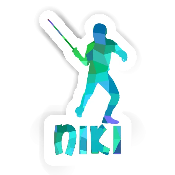 Sticker Niki Fencer Image