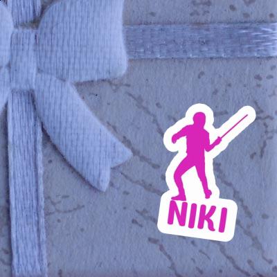 Fencer Sticker Niki Gift package Image