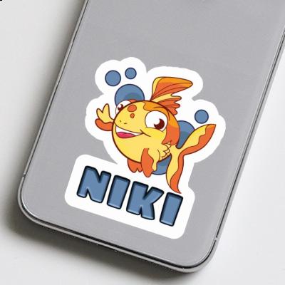 Poisson Autocollant Niki Gift package Image