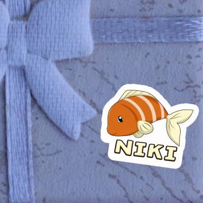 Autocollant Poisson Niki Gift package Image