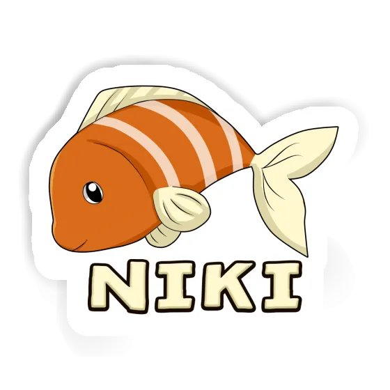 Autocollant Poisson Niki Laptop Image