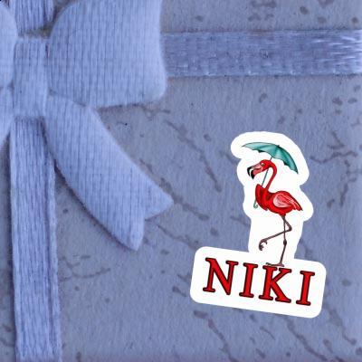 Niki Sticker Flamingo Notebook Image