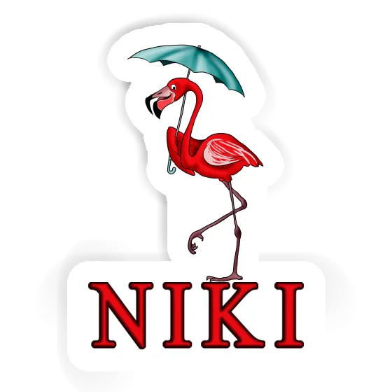 Niki Sticker Flamingo Image