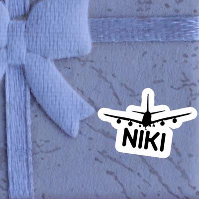 Aufkleber Niki Flugzeug Gift package Image