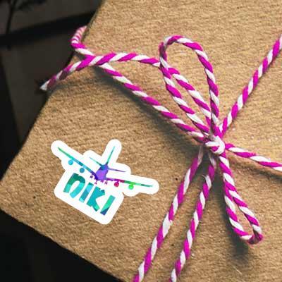 Airplane Sticker Niki Gift package Image