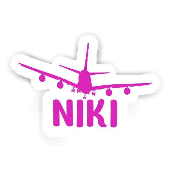 Airplane Sticker Niki Gift package Image