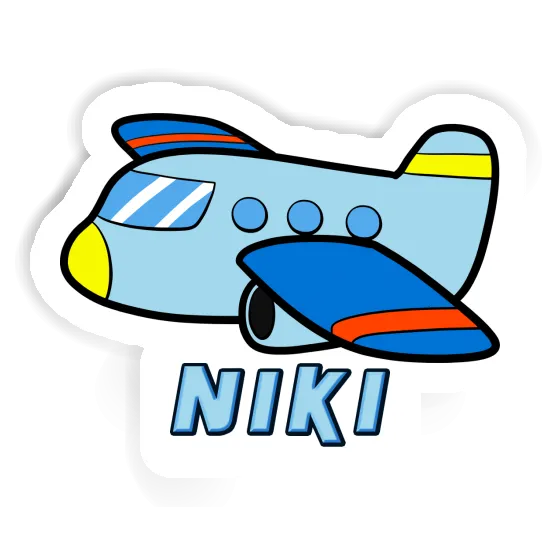 Aufkleber Flugzeug Niki Image