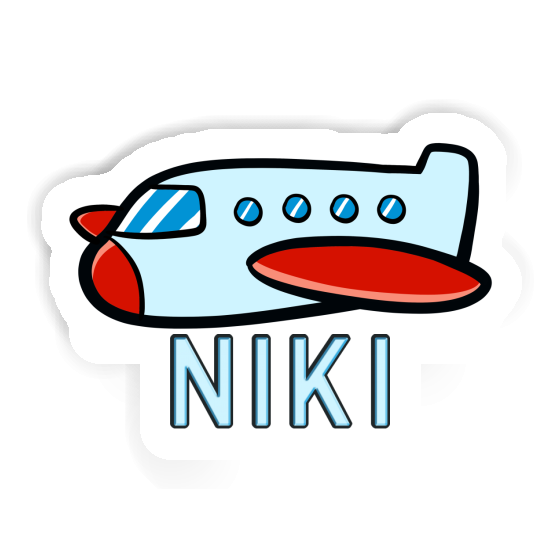 Sticker Plane Niki Notebook Image