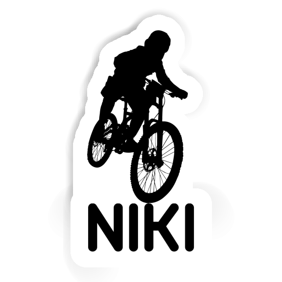 Freeride Biker Sticker Niki Image