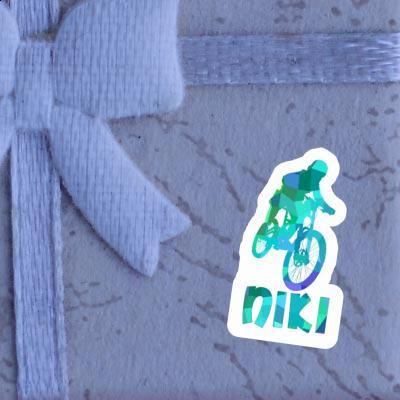 Sticker Niki Freeride Biker Laptop Image