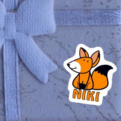 Fox Sticker Niki Notebook Image