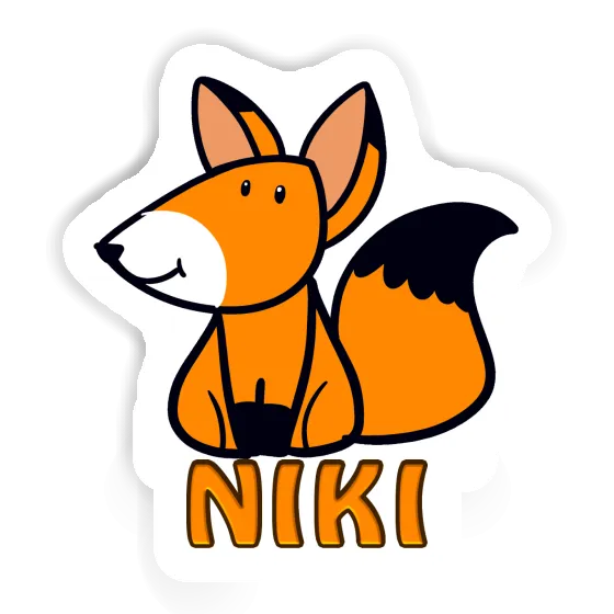 Fox Sticker Niki Gift package Image