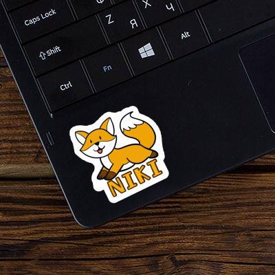 Sticker Fox Niki Laptop Image