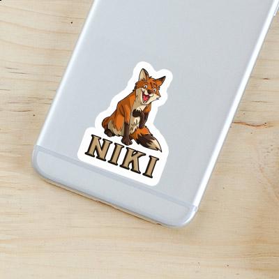 Fox Sticker Niki Notebook Image