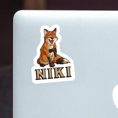 Fuchs Sticker Niki Notebook Image