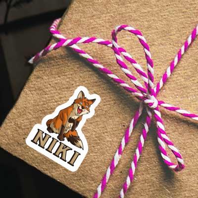 Niki Sticker Fox Gift package Image