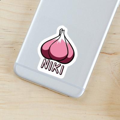 Knoblauch Sticker Niki Notebook Image