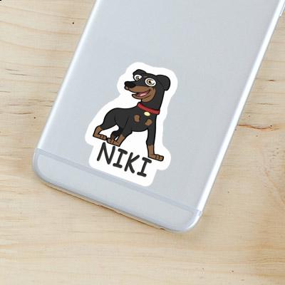 Pinscher Sticker Niki Laptop Image