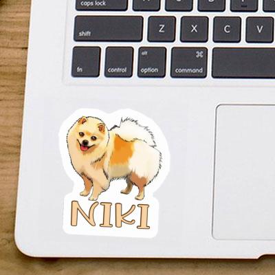 Sticker German Spitz Niki Gift package Image