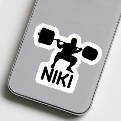 Sticker Niki Weightlifter Gift package Image