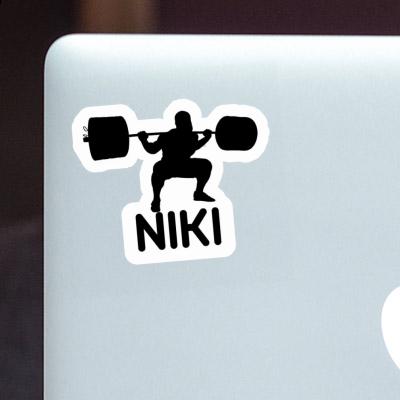 Sticker Niki Weightlifter Gift package Image