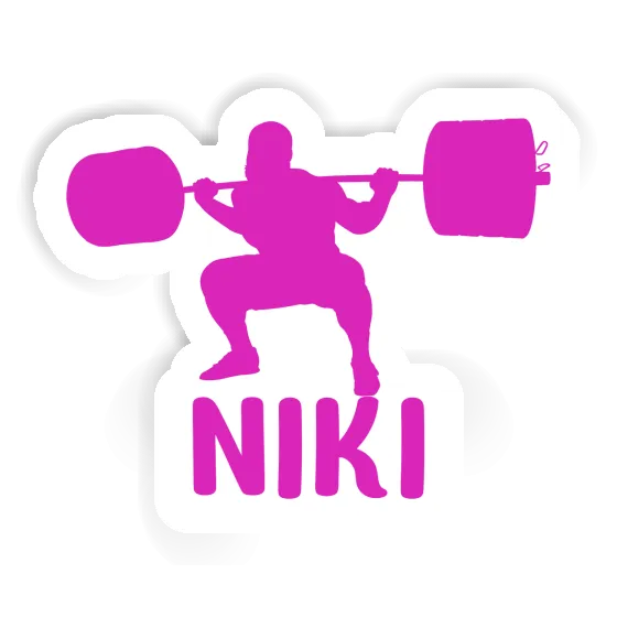 Niki Sticker Weightlifter Gift package Image