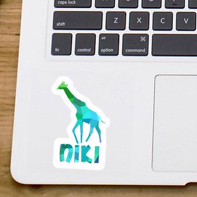 Giraffe Sticker Niki Gift package Image