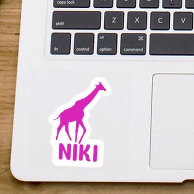 Autocollant Niki Girafe Image