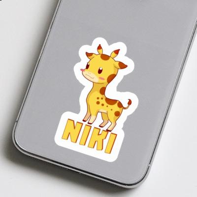 Autocollant Girafe Niki Image