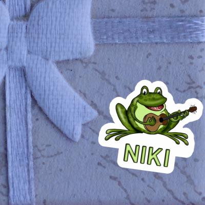 Grenouille Autocollant Niki Laptop Image