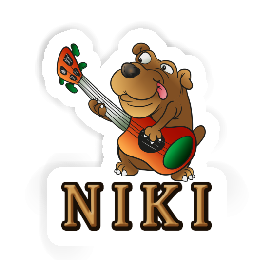 Sticker Guitarist Niki Gift package Image