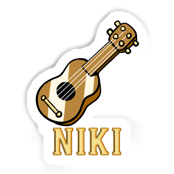 Sticker Niki Guitar Image