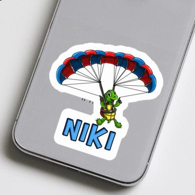 Autocollant Pilote de parapente Niki Notebook Image